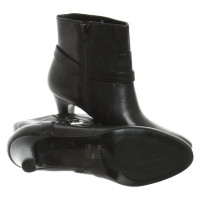 Ralph Lauren Ankle boots Leather in Black