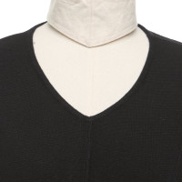 Bruno Manetti Kleid aus Wolle in Schwarz