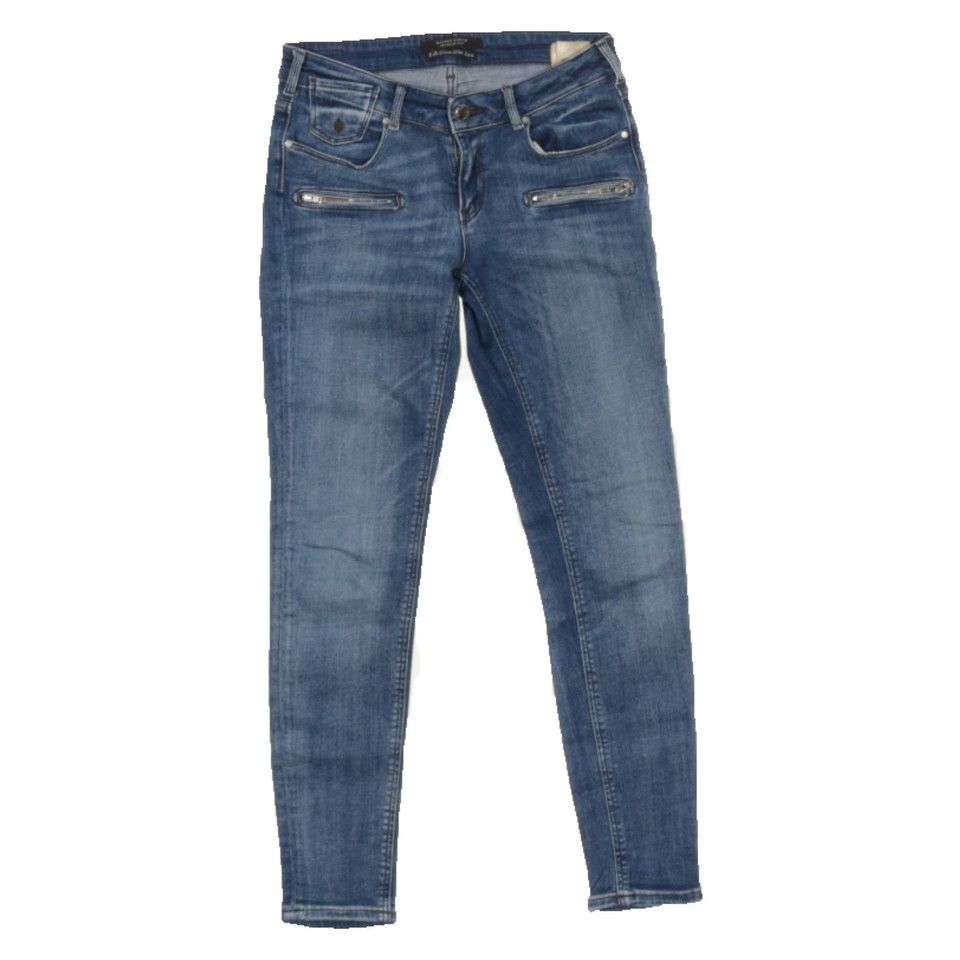 Maison Scotch Jeans Katoen in Blauw