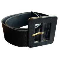 Yves Saint Laurent Belt Patent leather in Black