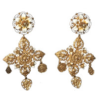 Dolce & Gabbana Ohrring aus Vergoldet in Gold