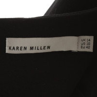 Karen Millen Dress in Black/Brown