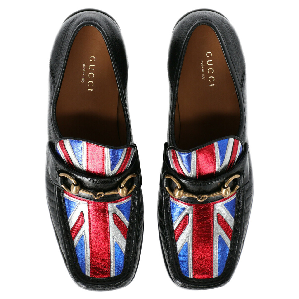 Gucci Slippers/Ballerina's Leer