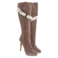 Givenchy Stiefel aus Leder in Taupe