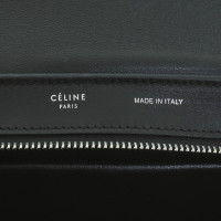 Céline Trapeze Small Leather in Black