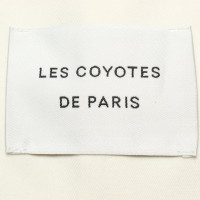 Les Coyotes De Paris Veste/Manteau en Crème