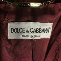 Dolce & Gabbana Samt-Mantel