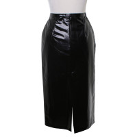 D&G Patent leather skirt in black