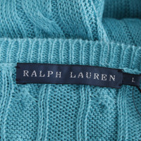 Ralph Lauren Top Linen in Turquoise