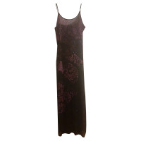 100% Capri Kleid aus Viskose in Schwarz