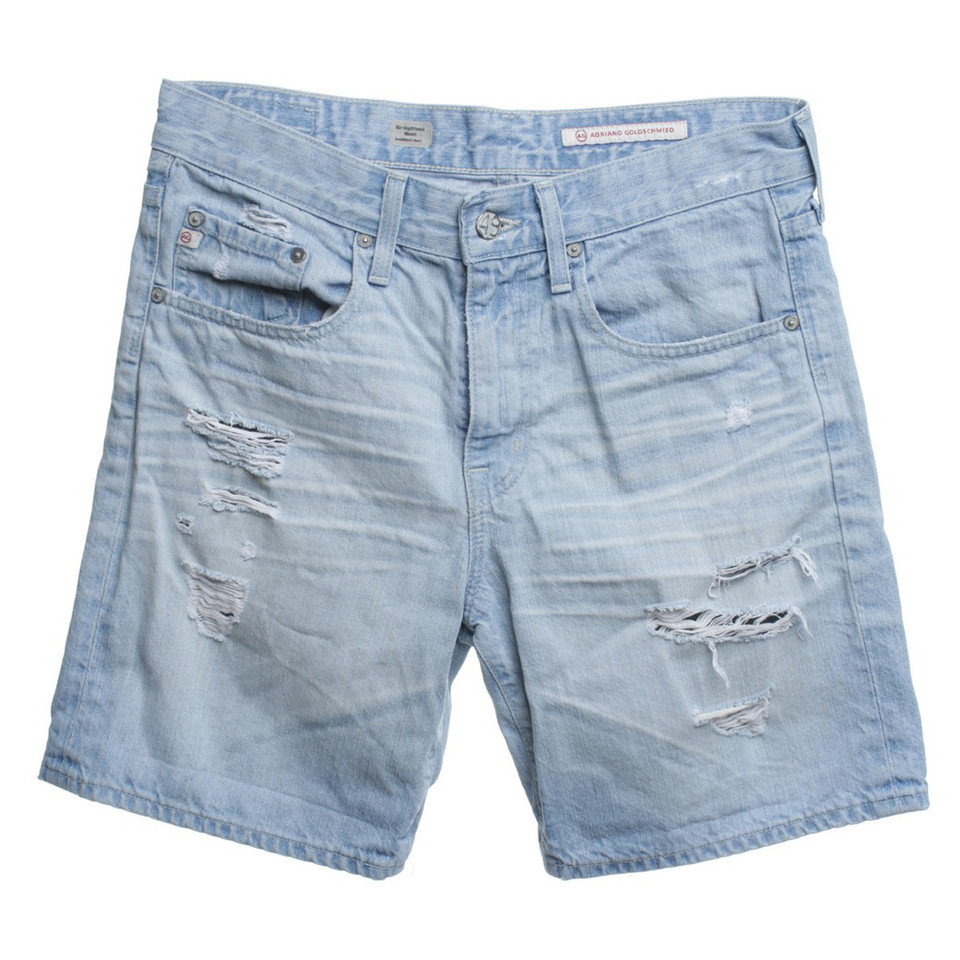 Adriano Goldschmied Jeans Shorts en bleu