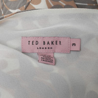 Ted Baker Top in seta con motivo