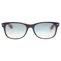 Ray Ban Sonnenbrille in Blau/Orange