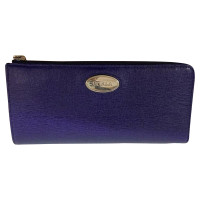 Furla Clutch Bag Leather in Blue