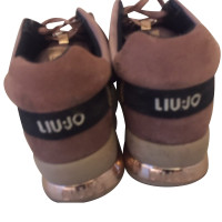 Liu Jo Sneakers Suède in Roze