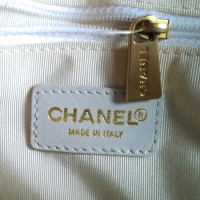 Chanel Surpique Leer in Wit