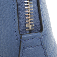 Hermès Bolide 31 in Pelle in Blu