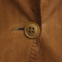 Boss Orange Leather jacket with lapel