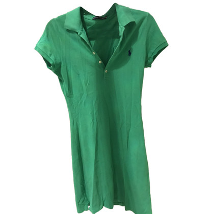 Ralph Lauren Kleid aus Baumwolle in Grün
