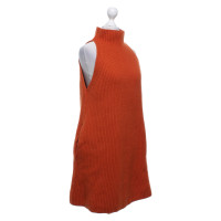 Stella McCartney Kleid aus Wolle in Orange