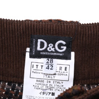 D&G Pantaloni di lana