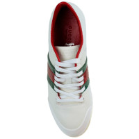 Gucci Sneakers in wit/groen/rood
