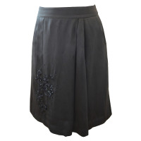 Turnover skirt silk