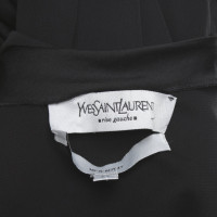 Yves Saint Laurent Kleid aus Viskose in Schwarz