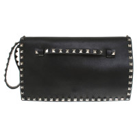 Valentino Garavani clutch with rivets