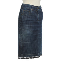 Max & Co Skirt Cotton in Blue