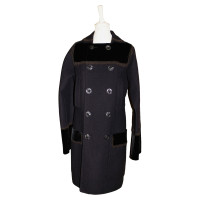 Jean Paul Gaultier Jacket/Coat Wool in Blue