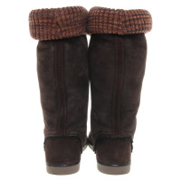 Missoni Boots Suede in Brown