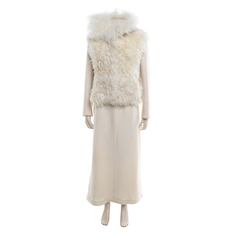 Cacharel Costume with fur trim