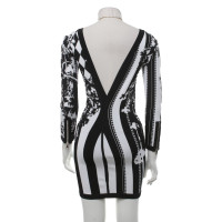 Balmain Dress in black and white