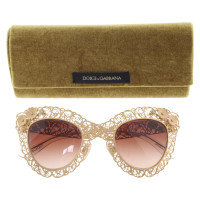 Dolce & Gabbana Sonnenbrille mit Blüten 