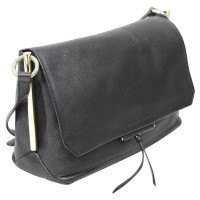Sandro Shoulder bag Leather in Black