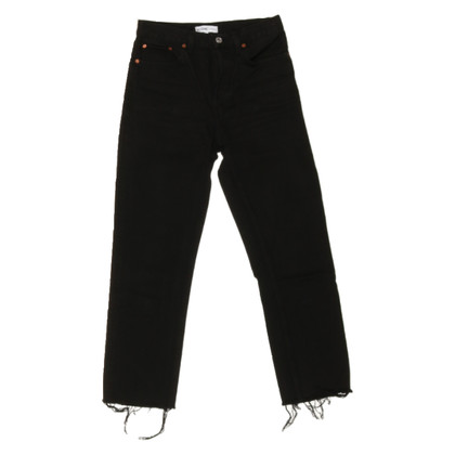 Re/Done Jeans Katoen in Zwart