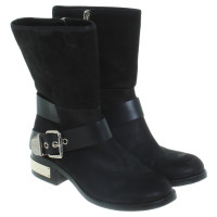 Vince Camuto Black boots in leather mix