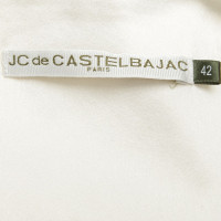 Jc De Castelbajac Robe en satin avec motif imprimé