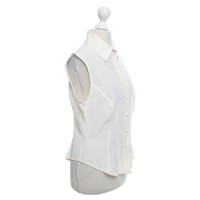 Rena Lange Sleeveless blouse in cream