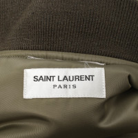 Saint Laurent Veste de bombardier en vert