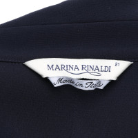 Marina Rinaldi Coat in donkerblauw