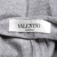 Valentino Garavani Paire de Pantalon en Laine en Gris