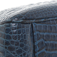 Furla Embossed leather handbag
