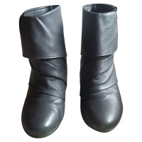 Bally Leather boots in grey