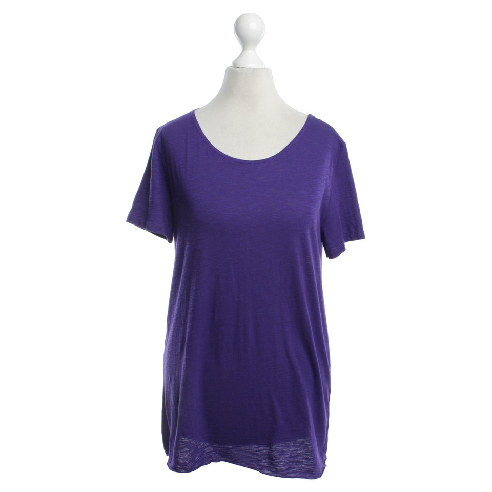 American Vintage T-shirt in purple