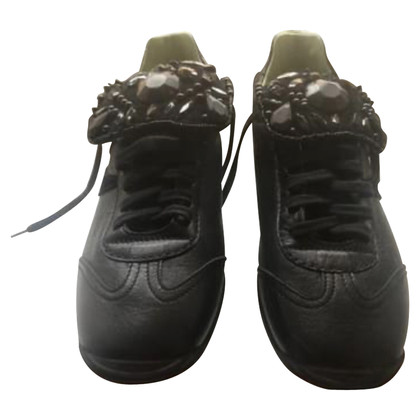 Maliparmi Sneakers Leer in Zwart