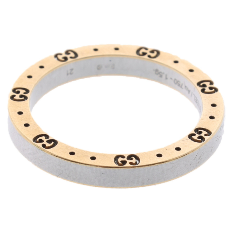 Gucci Ring aus Stahl