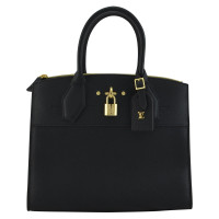 Louis Vuitton "City Steamer MM Taurillon Leather"