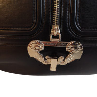Versace Schultertasche mit Deko-Schließe